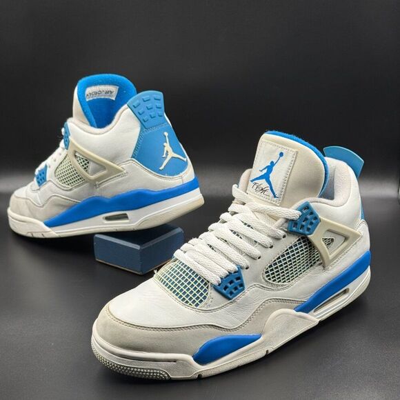 Air Jordan 4 Retro 'Military Blue' 2012 - Picture 6 of 10